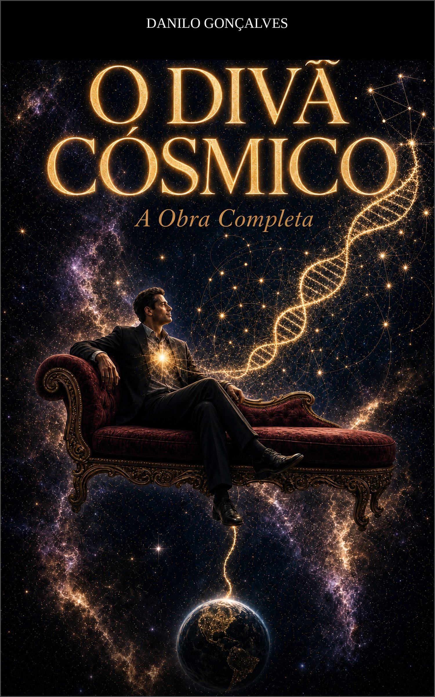 Capa do livro O Divã Cósmico